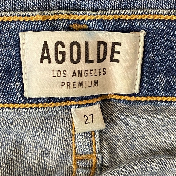 Agolde Sophie High Rise Skinny Crop Jeans in Adore Sz 27 - Picture 11 of 14